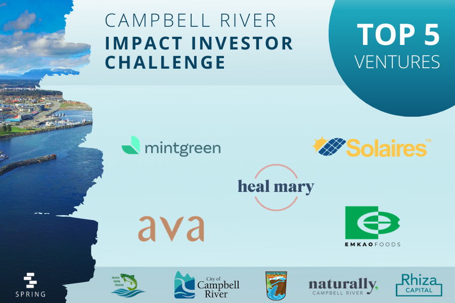 Campbell River Impact Investor Challenge Top 5 Ventures