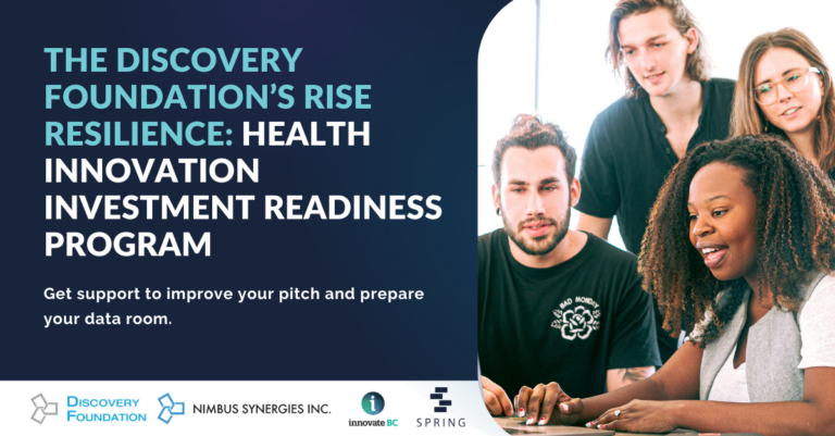 The Discovery Foundation’s RISE Resilience: Health Innovation Investment Readiness Program