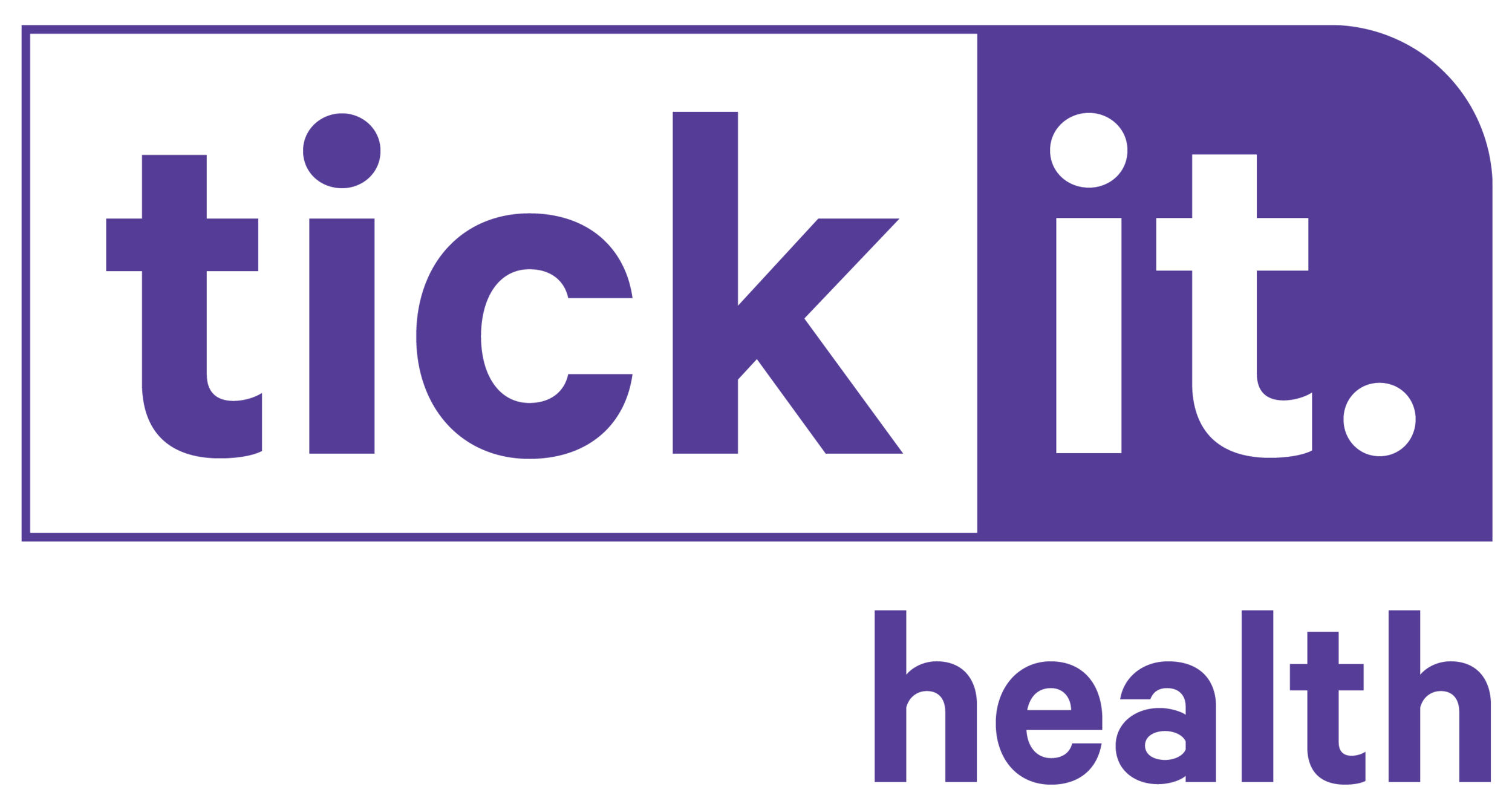This image has an empty alt attribute, its filename is Tickit-Health-logo.png