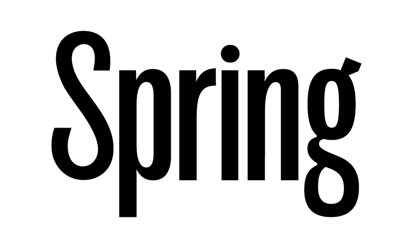 This image has an empty alt attribute, its filename is Spring_Logo_BlackSmall.png