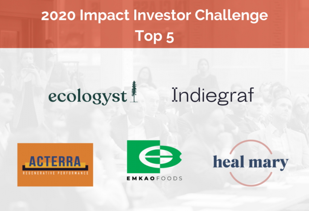Impact Investor Challenge 2020 Top 5 Ventures